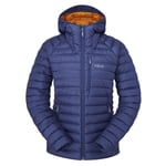 Rab Microlight Alpine Jacket - Doudoune femme Patriot Blue / Marmalade S