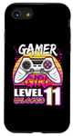 iPhone SE (2020) / 7 / 8 Gamer Girl Level 11 Unlocked Video Game 11st Birthday Girls Case