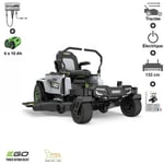 Ego Power+ - Tondeuse Autoportée électrique Zturn, 132 cm de coupe - 6 batteries 10Ah et chargeur - ego ZT5201E-L