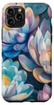 iPhone 11 Pro Lotus Flowers Oil Painting style Art Design Case