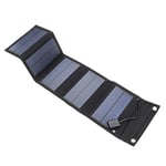 Kirmax 70W Foldable USB Solar Panel Portable Folding Waterproof Solar Panel Charger Outdoor Mobile Power Battery Charger