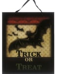 Trick or Treat - Bilde/Plakat med Halloweenmotiv