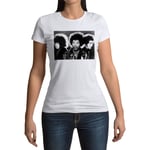 T-Shirt Femme Col Rond The Jimi Hendrix Experience Rock 70's Vintage Groupe