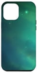 Coque pour iPhone 12 Pro Max Turquoise Galaxis Nebel Sterne