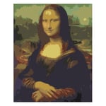 Oklassificerat Paint by numbers / male etter tall – Leonardo da Vincis Mona Lisa