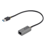 StarTech.com Adaptateur Ethernet USB 3.0 vers 10/100/1000 Gigabit Ethernet - Câble RJ45 vers USB - Cordon USB RJ45 de 30cm - Convertisseur RJ45 USB (USB31000S2)