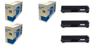 Toner For HP M15 LaserJet Pro Printer 44A Cartridge Compatible Black 3Pk