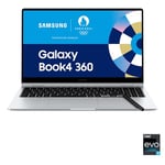 Samsung Galaxy Book4 Pro 360 Ordinateur portable 16'', Intel Evo Edition –Intel Core Ultra 7, 155H 16Go RAM 512Go SSD Intel ARC Graphics, Gris Anthracite, Clavier AZERTY FR