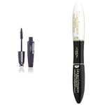 L'Oréal Paris Mascara Méga Volume Collagène Noir & Mascara double sourcils Noir carbone