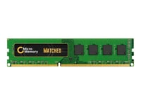 CoreParts - DDR3 - module - 8 Go - DIMM 240 broches - 1333 MHz / PC3-10600 - mémoire sans tampon - ECC - pour Lenovo ThinkServer TS130; TS430; ThinkStation C30; D30; S30