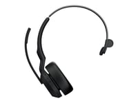 Jabra Evolve2 55 MS Mono - headset med opladningsstander