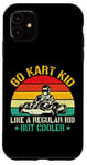 iPhone 11 Funny Go Kart Racing Kids Boy Girl Karting Go Kart Racer Case