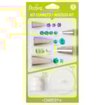 Spritsset Silver/Vit 7-pack