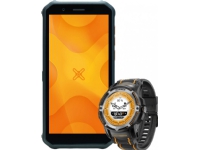 myPhone Hammer Energy X + Hammer Watch 4/64 GB svart smarttelefon (TEL000925)