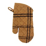 Madam Stoltz-Quilted oven mitt