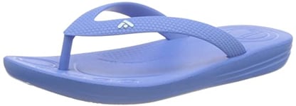 Fitflop Unisex Kids Iqushion Kids Ergonomic Flip-flops Flip Flop, Rocket Blue, 12 UK Child