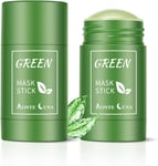 BELEZALIB 2 Pack Green Tea Purifying Clay Green Tea Mask, Green Pore Stick, Mont