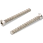 500 st Maskinskruv M4 x 10 mm, A4, TX20, LH, 500 st.