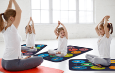 - Yogamatta för barn - 150 x 100 cm, 1 st.