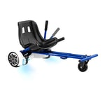 HOVER-1 HY-H1-BGY-BLU 23" x 9" x 19" Convert Scooter to Go Kart Buggy Attachment - Blue