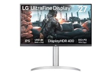 LG UltraFine 27UP650K-W skärm - LED-bakgrundsbelysning - 27" - AMD FreeSync - IPS - 5ms - 4K UHD 3840x2160 vid 60Hz