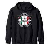 My Wife Is Mexican Mexico Heritage Roots Flag Zip Hoodie