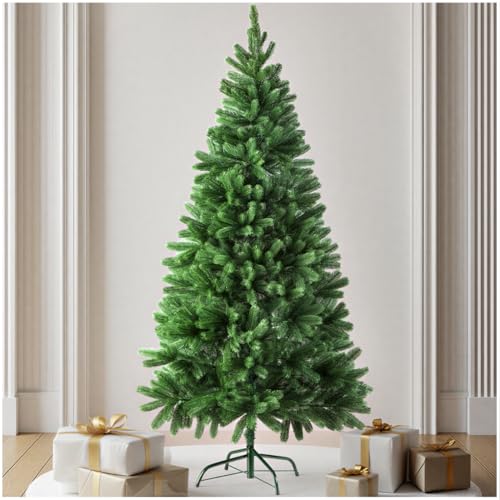 HOMCOM HOMCOM Sapin Arbre De Noël Artificiel 195 Cm 556 Branches Avec