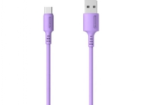 Somostel USB cable Pro-link cable type-C 3A 1.2m silicone purple Safe shopping with home delivery