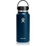 Hydro Flask Wide Mouth Flex Cap thermo bottle colour Dark Blue 946 ml