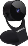 Konnek Stein Security Indoor Camera, Smart Home Camera 1080p HD Motion Detection, Night Vision 2-Way Audio Works with Google & Alexa Assistant Black