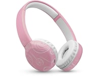 Music Sound 8018080486685 Hörlurar Trådlöst Pannband Samtal/Musik Bluetooth Rosa
