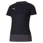 PUMA Women's teamGOAL 23 Training Jersey W T-Shirt, Black-Asphalt, Medium