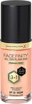 MAX FACTOR - Facefinity All Day Flawless Foundation - 3-In-1 Concealer, Liquid F