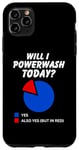 iPhone 11 Pro Max Will I powerwash Today? Yes Sarcastic Pie Chart Power washer Case