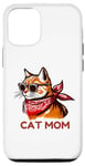 Coque pour iPhone 15 Pro Cat Mom Happy Mother's Day For Cat Lovers Family Matching