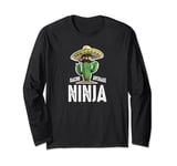 Funny Hilarious Saying Nacho Average Ninja Long Sleeve T-Shirt