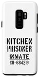 Coque pour Galaxy S9+ Slogan humoristique « Kitchen Prisoner »