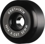 Mini Logo Skateboard Hjul A-cut "2" 52mm 101A Black 4-pak