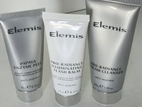 Elemis  Cream Cleanser Flash Balm Papaya Enzyme Peel 30ml And 15ml