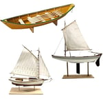 ModelExpo 1/24 Kit de démarrage pour maquette de bateaux en bois