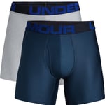 Under Armour Mens 15cm Boxerjock 2 Pack Boxer Shorts Pants Stretch Underwear