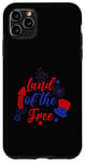 Coque pour iPhone 11 Pro Max 4 juillet Land of The Free