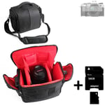 For Olympus OM System OM-5 Camera Bag Shoulder Large Waterproof + 16GB Memory