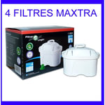 Filter-logic - lot de 4 cartouches filtrantes brita maxtra pour carafe MAXTRA4A