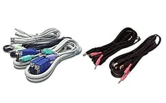 Avocent cbl0102 1.8 m Câble pour vidéo, Clavier et Souris (KVM) – Switch KVM (USB, DisplayPort, 1-DP, 1-USB, 1 – 3.5 mm, sc840d)