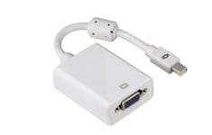 Hama 53247 Mini-Display Port to VGA Cable Adapter for MacBook iMac to VGA- White