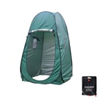 XUENUO Toilet Tents for Outdoors, Instant Portable Privacy Toilet Tents Pop Up Tent Camp for Camping Changing Room Rain Shelter with Window and Beach,Green