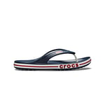 Crocs Femme Bayaband Flip-flop-sandals, Navy Pepper, 39/40 EU