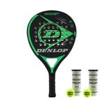 Dunlop Rocket Green + 2 x Båstadbollen 3-pack