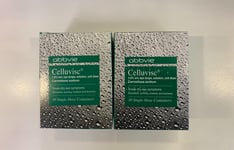Celluvisc 1% Preservative Free Eye drops CARMELLOSE SODIUM 60 x 0.4ml